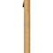 Ekena Millwork Funston Block Rough Sawn Bracket w/ Offset Brace, Western Red Cedar, 4"W x 34"D x 34"H BKT0402X34X34FST05RWR - alternate 3